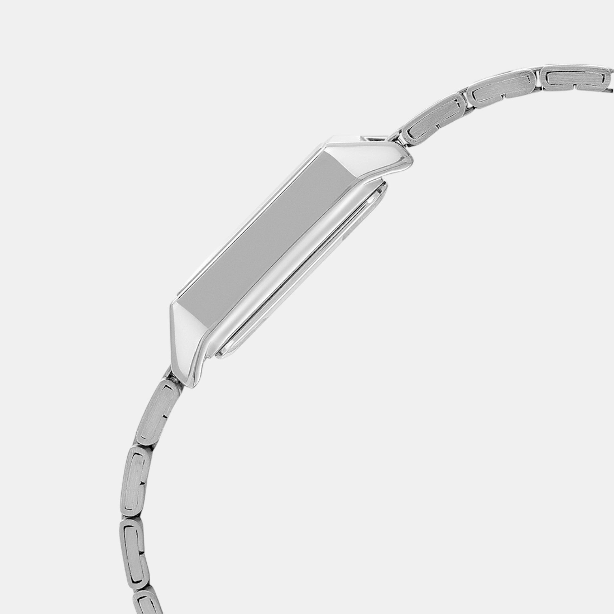 Enticer Women Quartz Black Dial Analog Stainless Steel Watch A2278