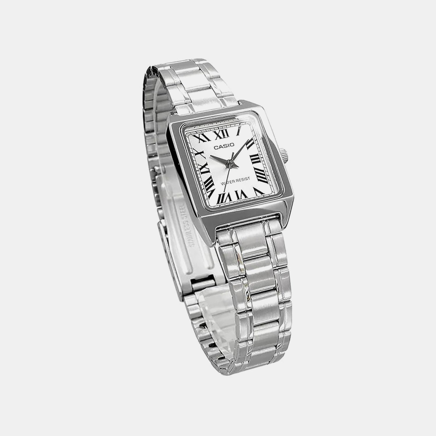 Enticer Women Quartz Silver Dial Analog Stainless Steel Watch A2282