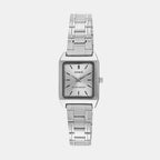Enticer Women Quartz Silver Dial Analog Stainless Steel Watch A2283