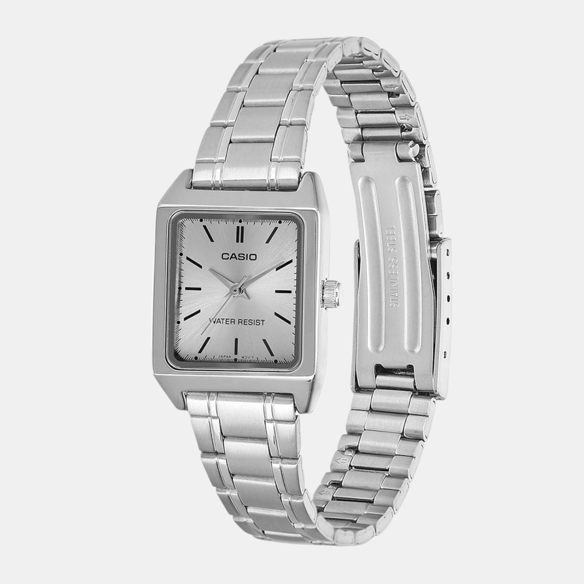 Enticer Women Quartz Silver Dial Analog Stainless Steel Watch A2283