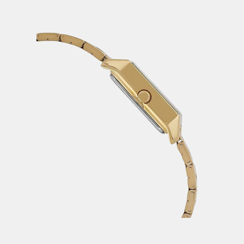 Enticer Women Quartz Silver Dial Analog Stainless Steel Watch A2284