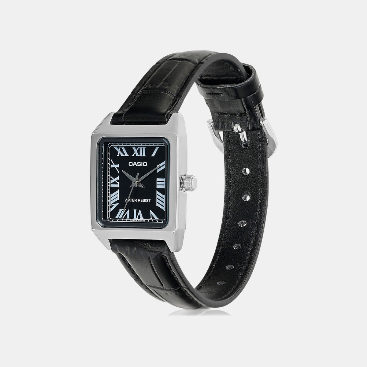 Enticer Women Quartz Black Dial Analog Leather Watch A2286