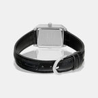 Enticer Women Quartz Black Dial Analog Leather Watch A2286
