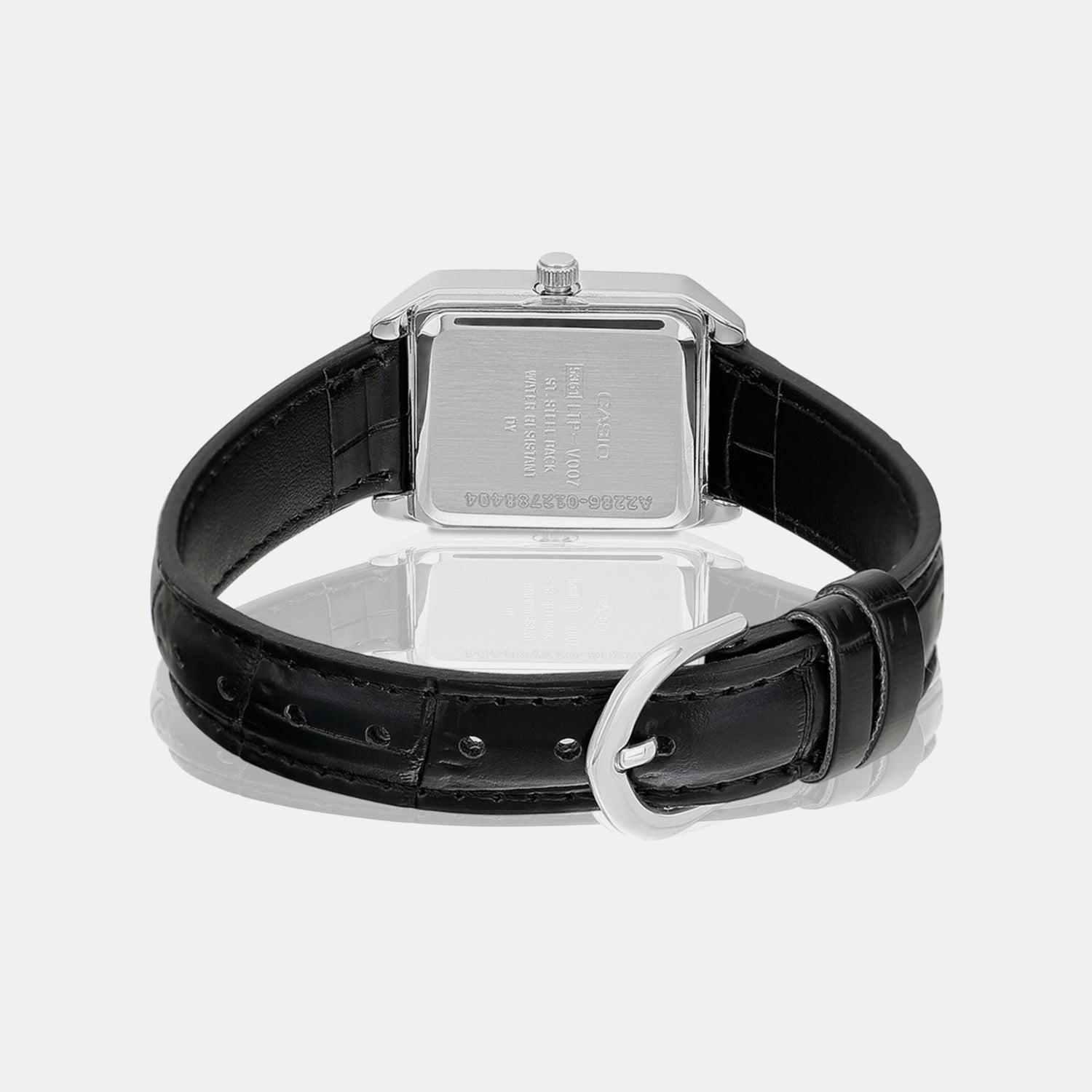 Enticer Women Quartz Black Dial Analog Leather Watch A2286