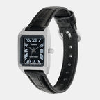 Enticer Women Quartz Black Dial Analog Leather Watch A2286