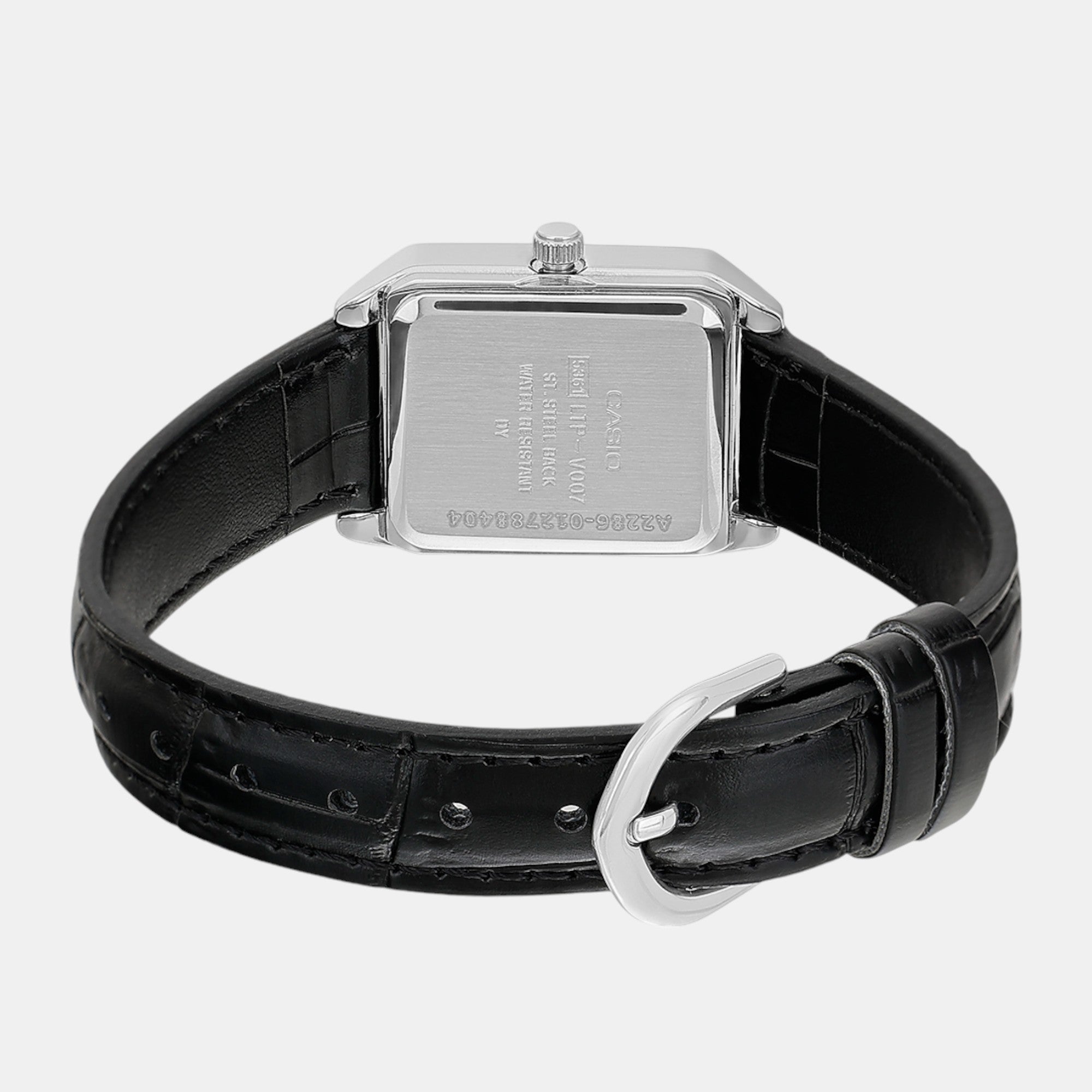 Enticer Women Quartz Black Dial Analog Leather Watch A2286