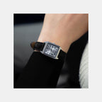 Enticer Women Quartz Silver Dial Analog Leather Watch A2287