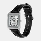 Enticer Women Quartz Silver Dial Analog Leather Watch A2287