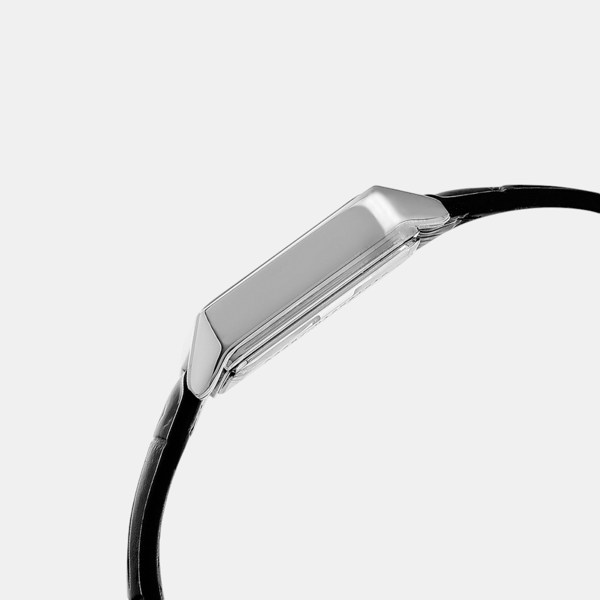 Enticer Women Quartz Silver Dial Analog Leather Watch A2287