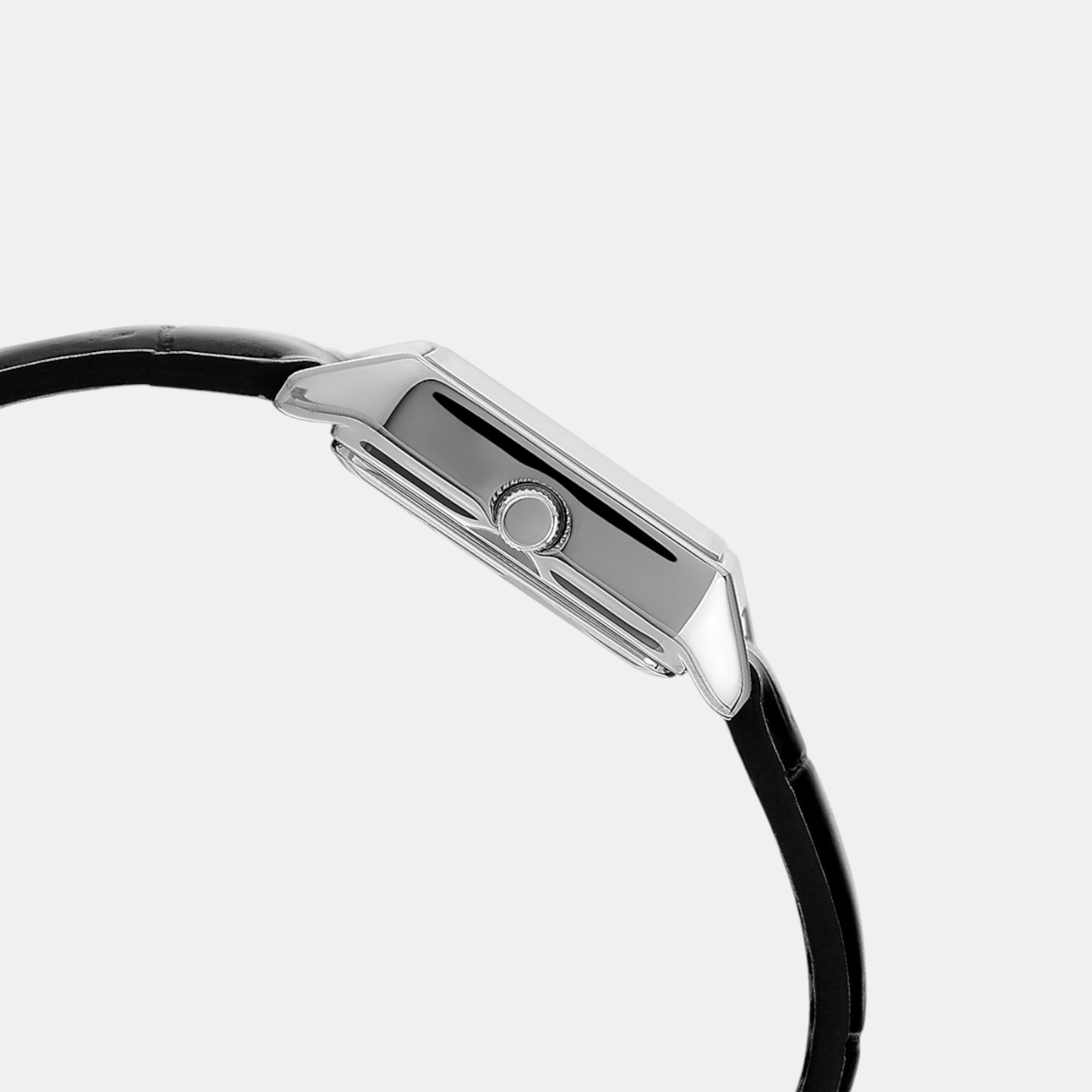 Enticer Women Quartz Silver Dial Analog Leather Watch A2287