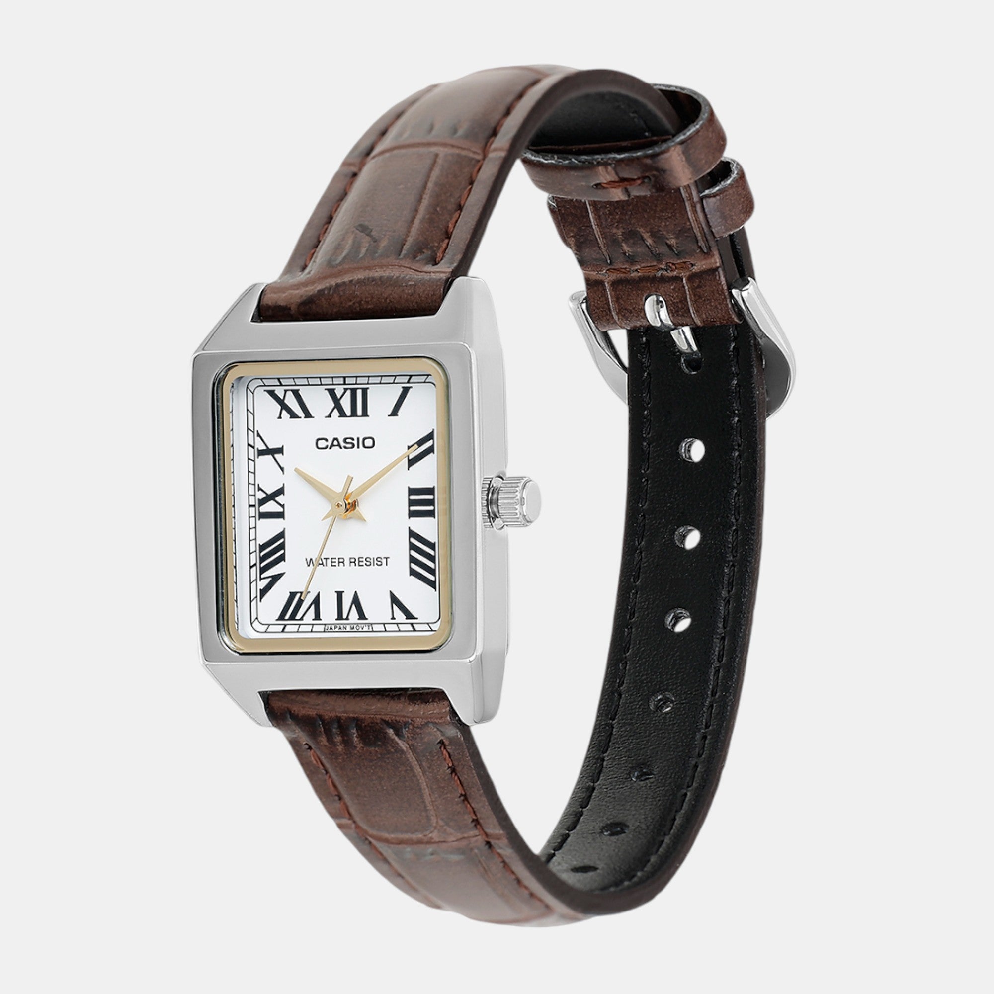 Enticer Women Quartz White Dial Analog Leather Watch A2288