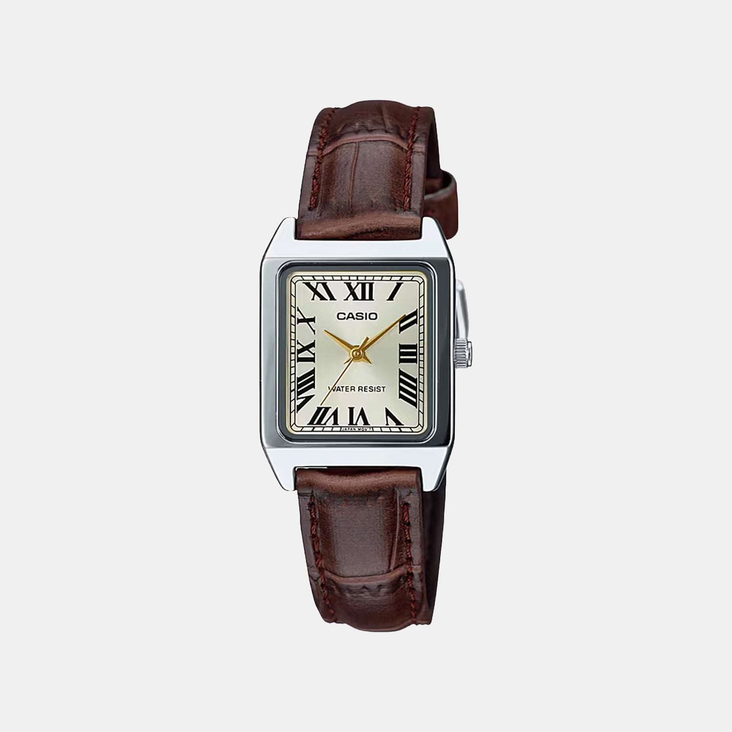 Enticer Women Quartz Gold Dial Analog Leather Watch A2291