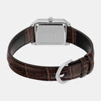 Enticer Women Quartz Gold Dial Analog Leather Watch A2292