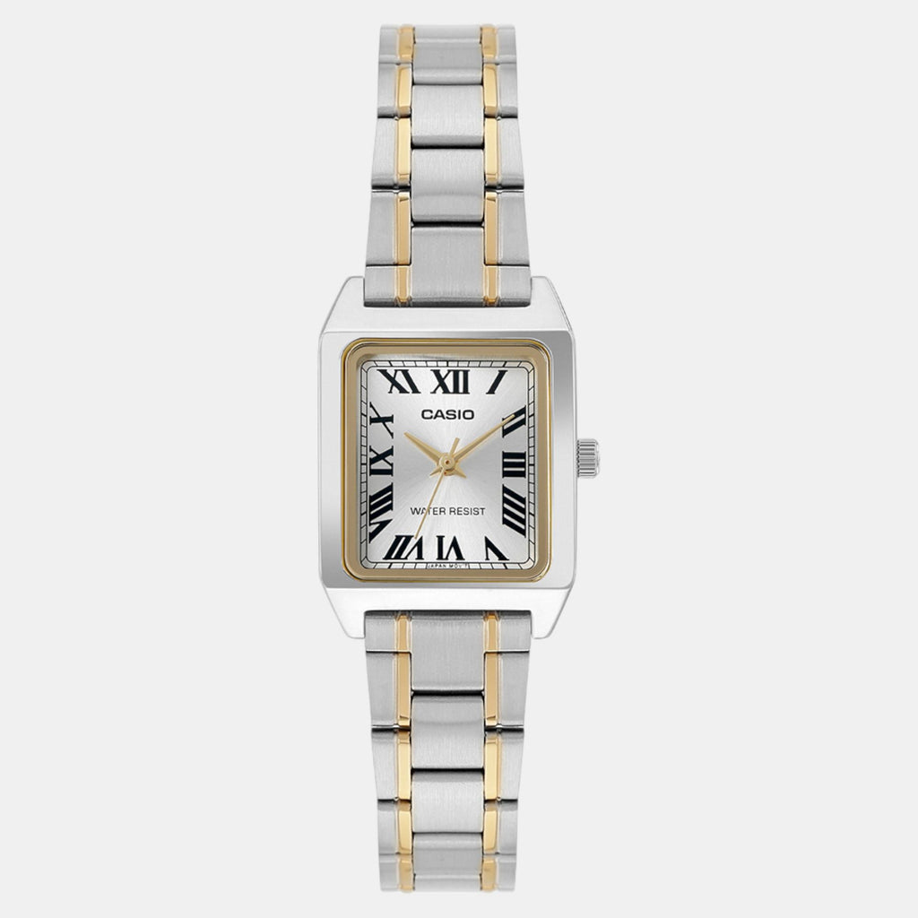 Enticer Women Quartz Gold Dial Analog Stainless Steel Watch A2293