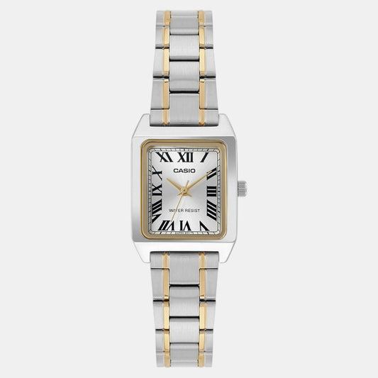 Enticer Women Quartz Gold Dial Analog Stainless Steel Watch A2293