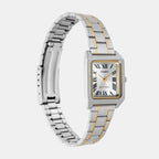 Enticer Women Quartz Gold Dial Analog Stainless Steel Watch A2293