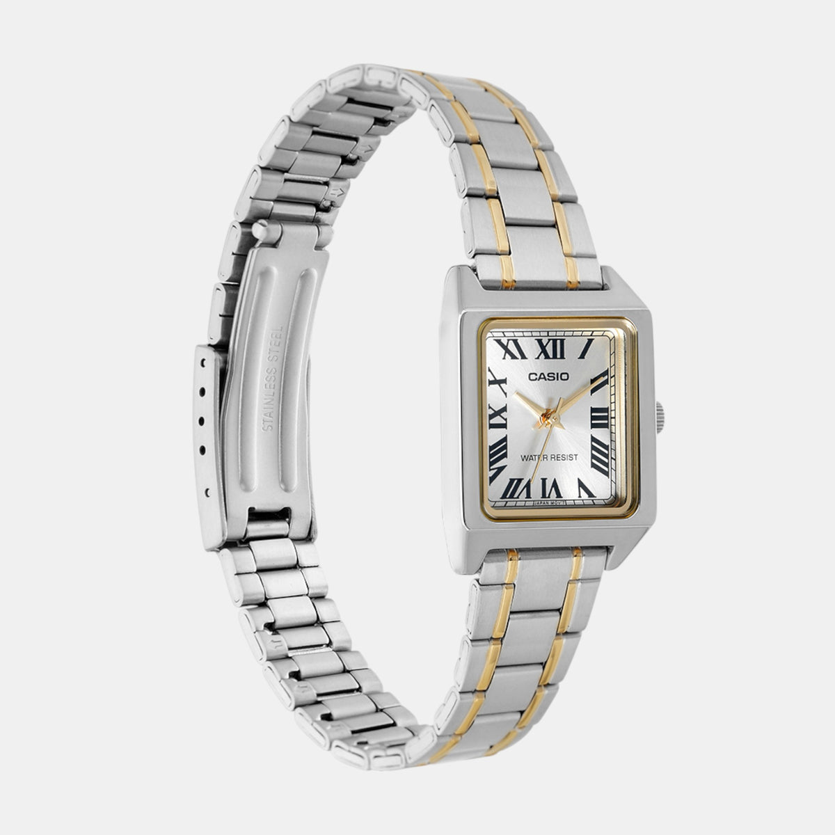 Enticer Women Quartz Gold Dial Analog Stainless Steel Watch A2293