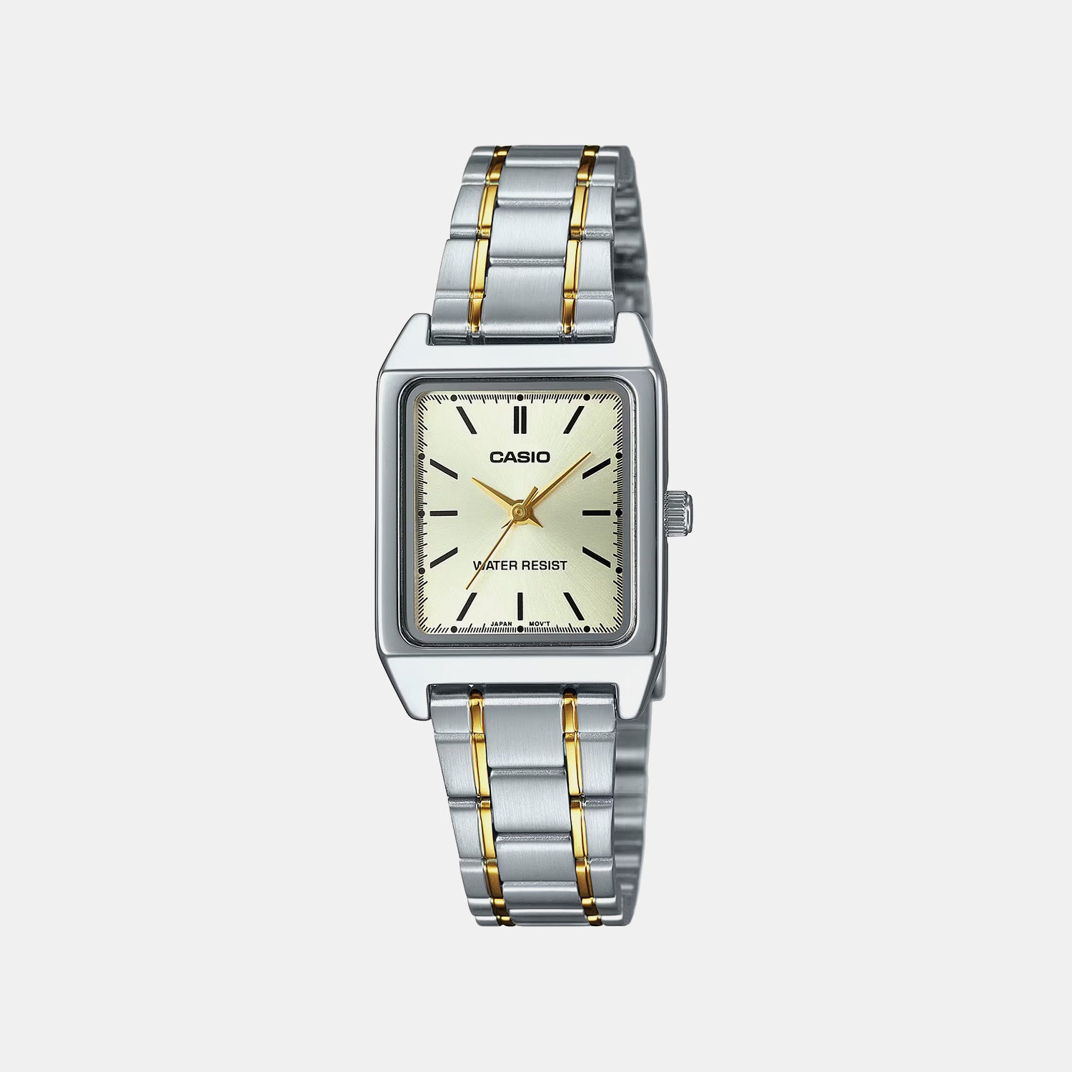 Enticer Women Quartz Gold Dial Analog Stainless Steel Watch A2294