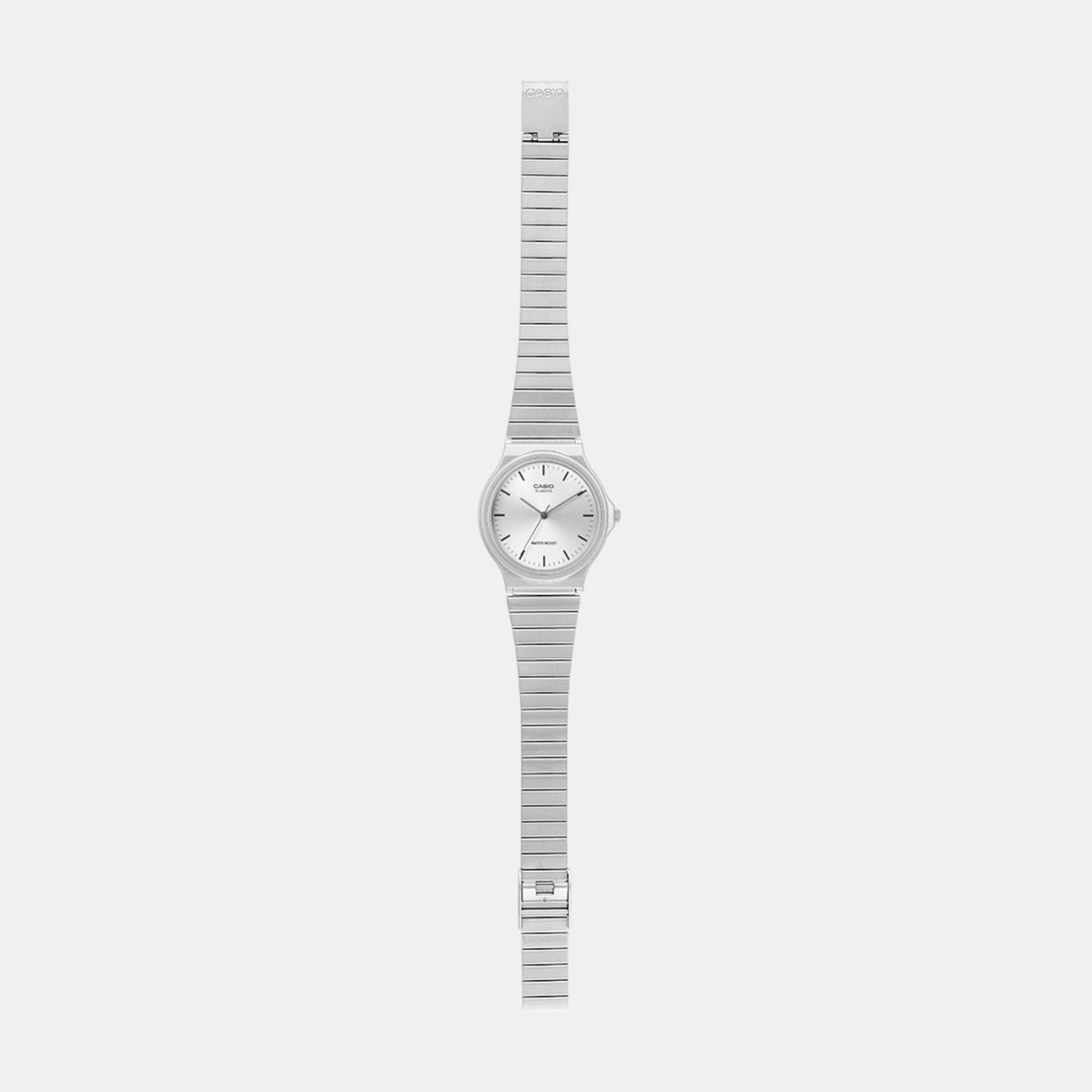 Youth Unisex Quartz Silver Dial Analog Stainless Steel Watch A2296