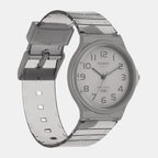 Enticer Women Quartz Grey Dial Analog Resin Watch A2298
