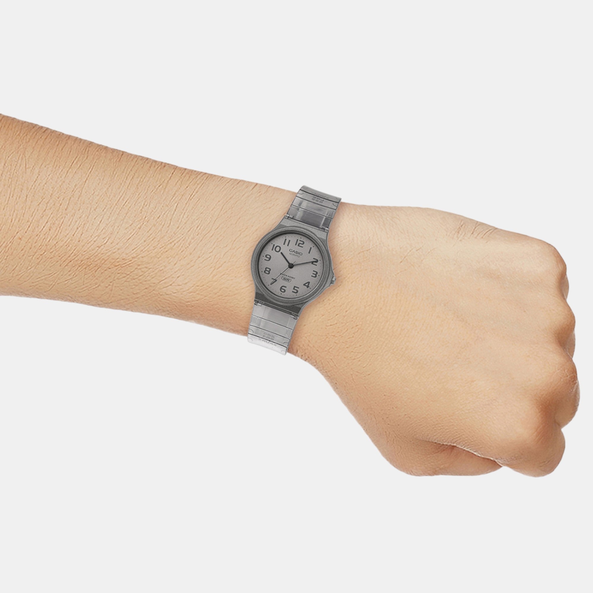 Enticer Women Quartz Grey Dial Analog Resin Watch A2298