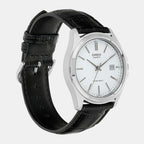 Enticer Men Quartz White Dial Analog Leather Watch A2300