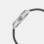 Enticer Men Quartz White Dial Analog Leather Watch A2300