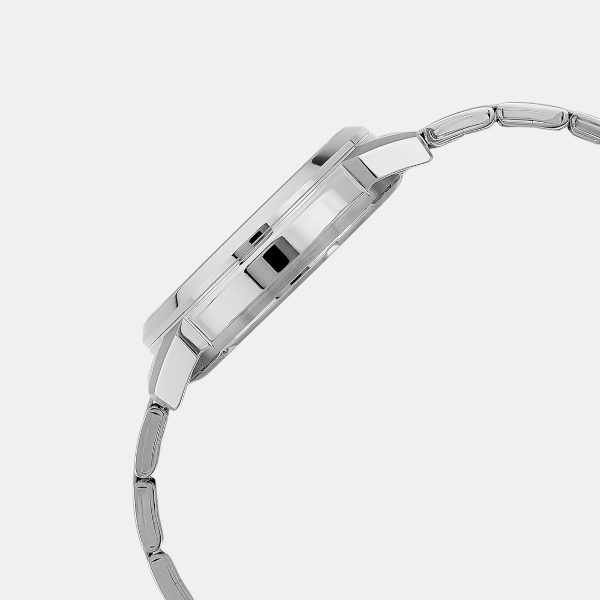 Enticer Men Quartz Brown Dial Chronograph Stainless Steel Watch A2306