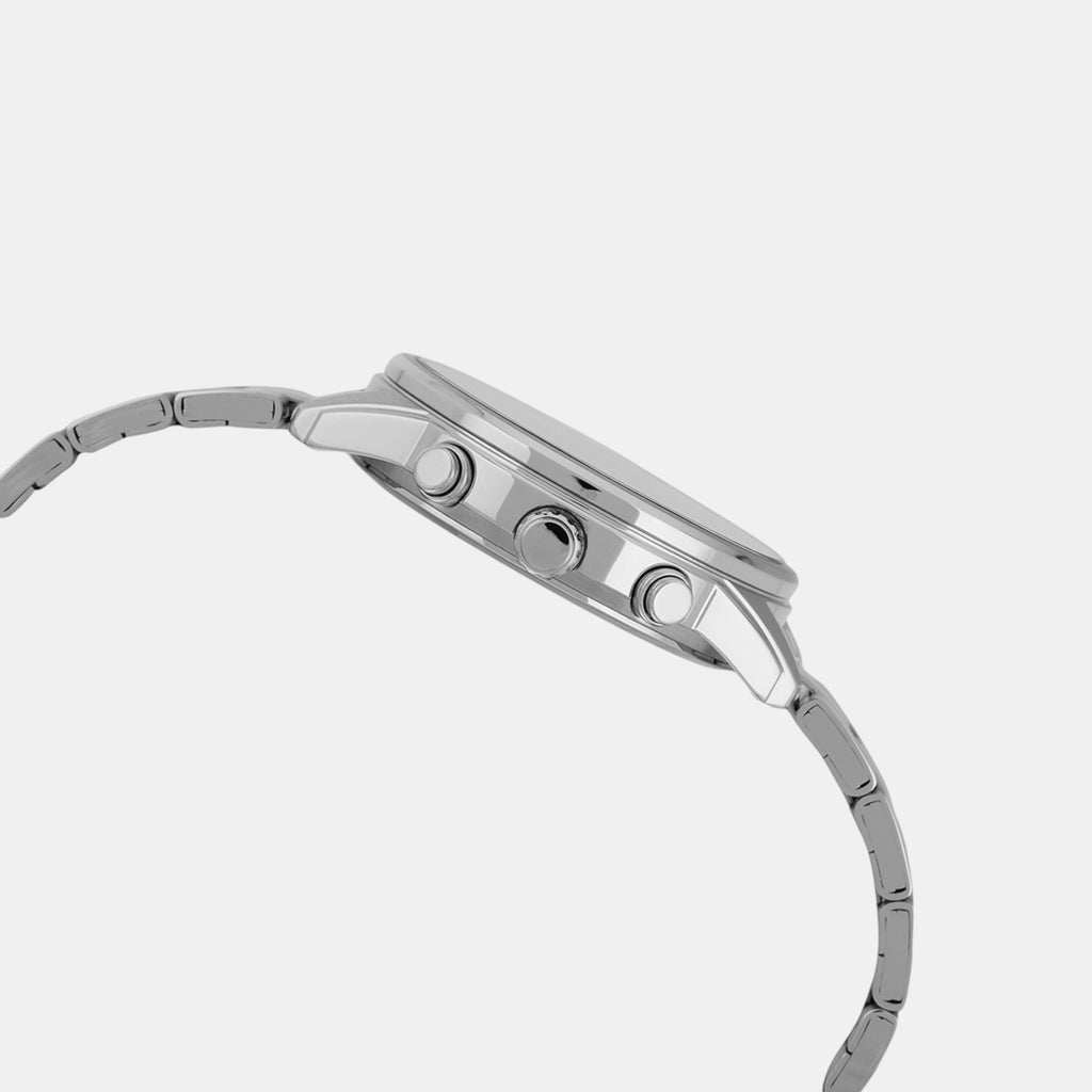 Enticer Men Quartz Blue Dial Chronograph Stainless Steel Watch A2308