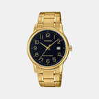 Enticer Men Quartz Black Dial Analog Stainless Steel Watch A2311