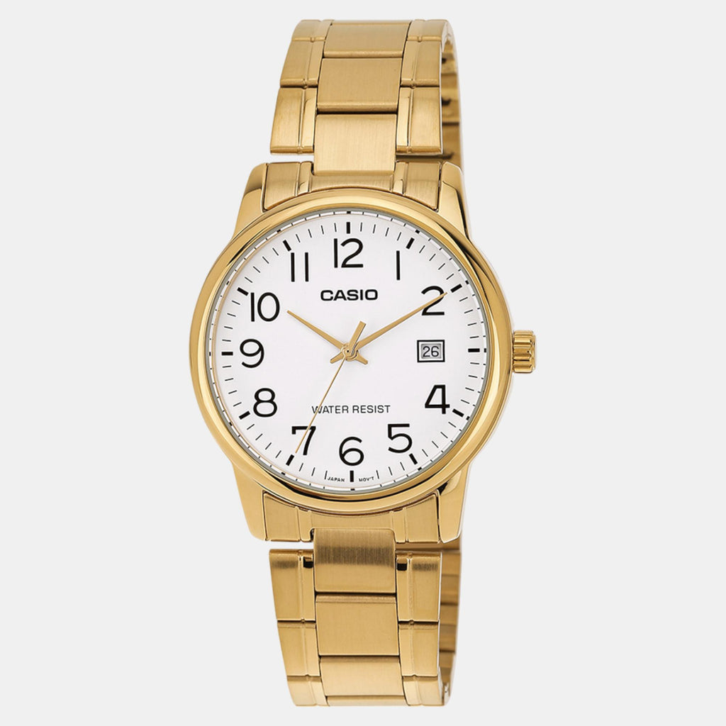 Enticer Men Quartz White Dial Analog Stainless Steel Watch A2312