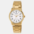 Enticer Men Quartz White Dial Analog Stainless Steel Watch A2312