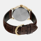 Enticer Men Quartz Black Dial Analog Leather Watch A2313