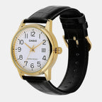 Enticer Men Quartz White Dial Analog Leather Watch A2314