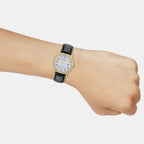 Enticer Men Quartz White Dial Analog Leather Watch A2314