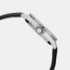 Enticer Men Quartz Black Dial Analog Leather Watch A2317