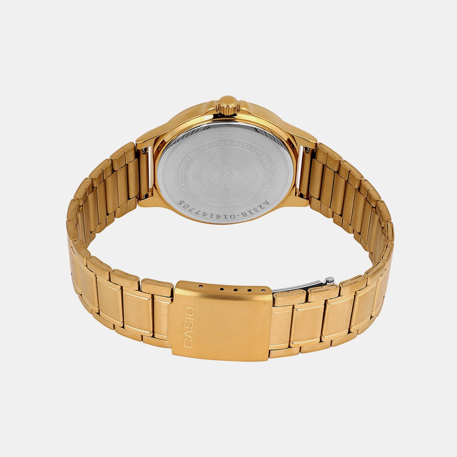 Enticer Men Quartz Black Dial Multi-Function Stainless Steel Watch MTP-V300G-1A A2318