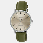 Enticer Men Quartz Beige Dial Analog Leather Watch A2320