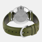 Enticer Men Quartz Beige Dial Analog Leather Watch A2320