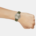 Enticer Men Quartz Beige Dial Analog Leather Watch A2320