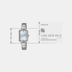 Enticer Women Quartz Blue Dial Analog Stainless Steel Watch A2324