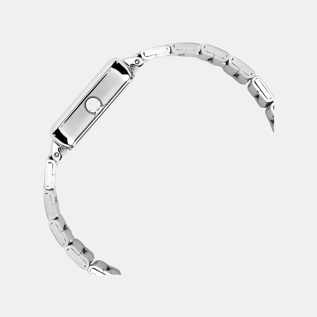 Women Quartz Pink Dial Analog Steel Watch A2329