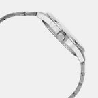 Enticer Men Quartz White Dial Multi-Function Stainless Steel Watch A2333