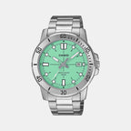 Enticer Men Quartz Blue Dial Analog Stainless Steel Watch A2336