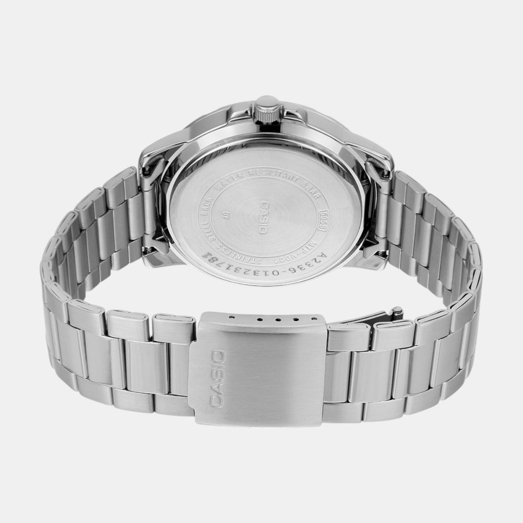 Enticer Men Quartz Blue Dial Analog Stainless Steel Watch A2336