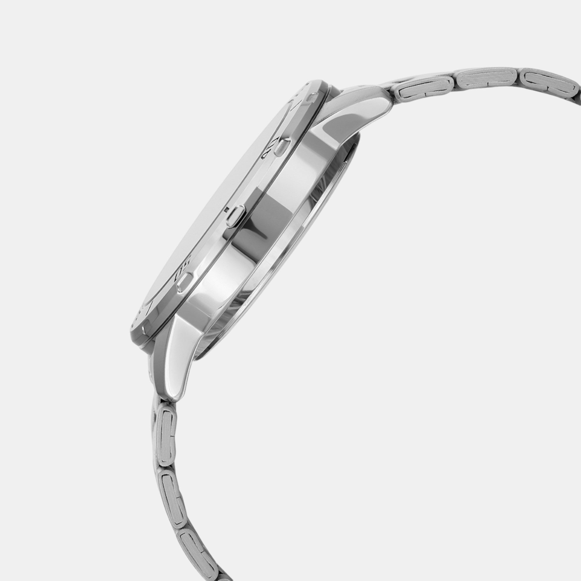 Enticer Men Quartz Blue Dial Analog Stainless Steel Watch A2337