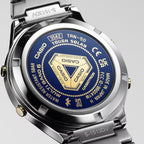 Enticer Men Quartz Blue Dial Digital Stainless Steel Watch A2341