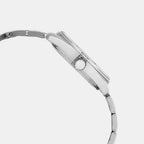 Enticer Men Quartz Beige Dial Analog Stainless Steel Watch A2343