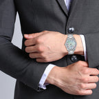 Enticer Men Quartz White Dial Analog Stainless Steel Watch A2344