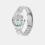Enticer Men Quartz White Dial Analog Stainless Steel Watch A2344